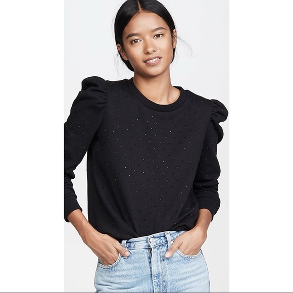 Generation love puff sleeve sweatshirt Clearance